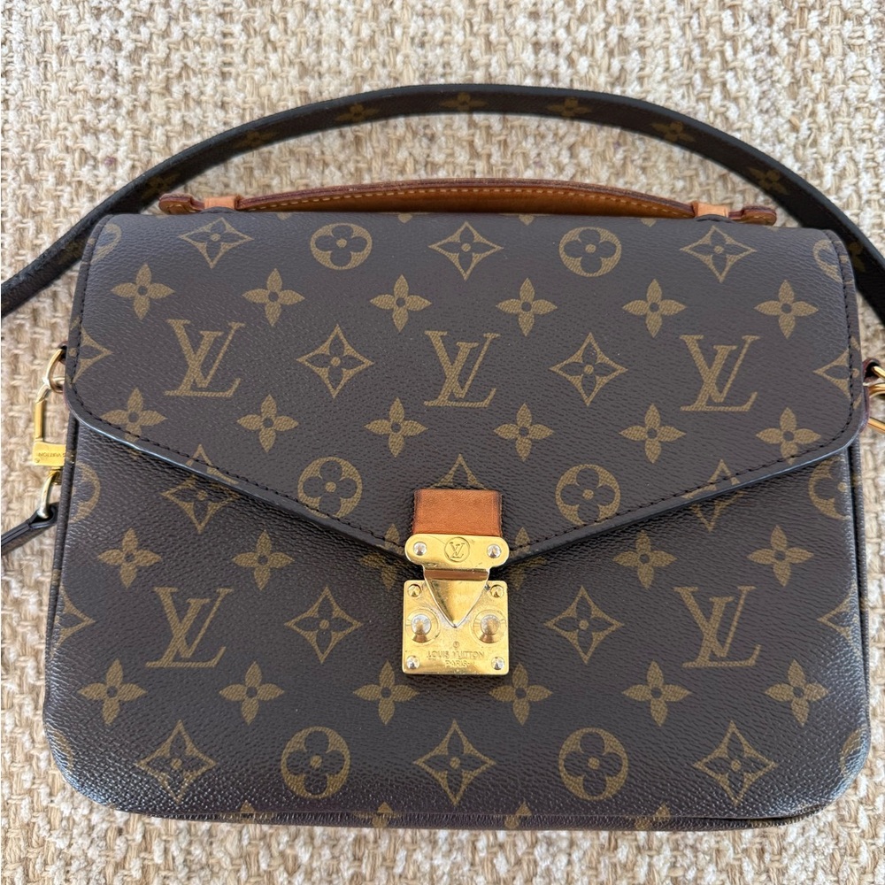 Louis Vuitton Brown Monogram Satchel
